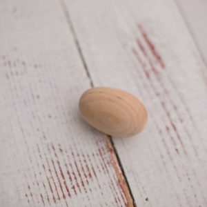 drewniane jajko od malowania